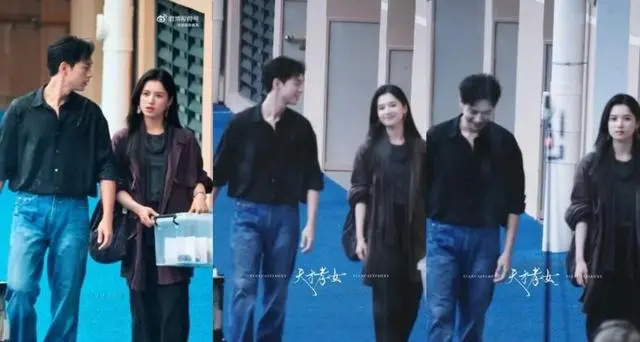 李现张婧仪《雾里青》开机同框曝光 身高差17cm角色造型获关注 _ 相关图片